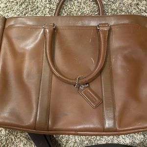 Coach laptop bag